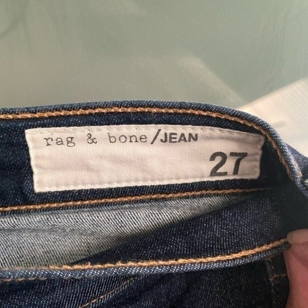 Rag & Bone 10” Skinny High Waist Jeans Size 27 - Picture 5 of 5